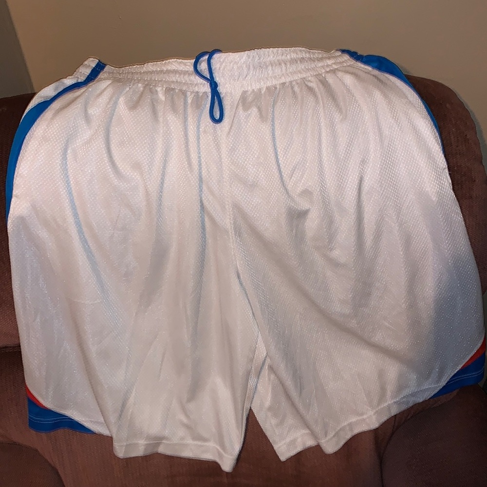 Nike Mens White Athletic Shorts Size XXL